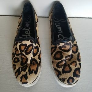 Sam Edelman Leopard Sneakers size 6